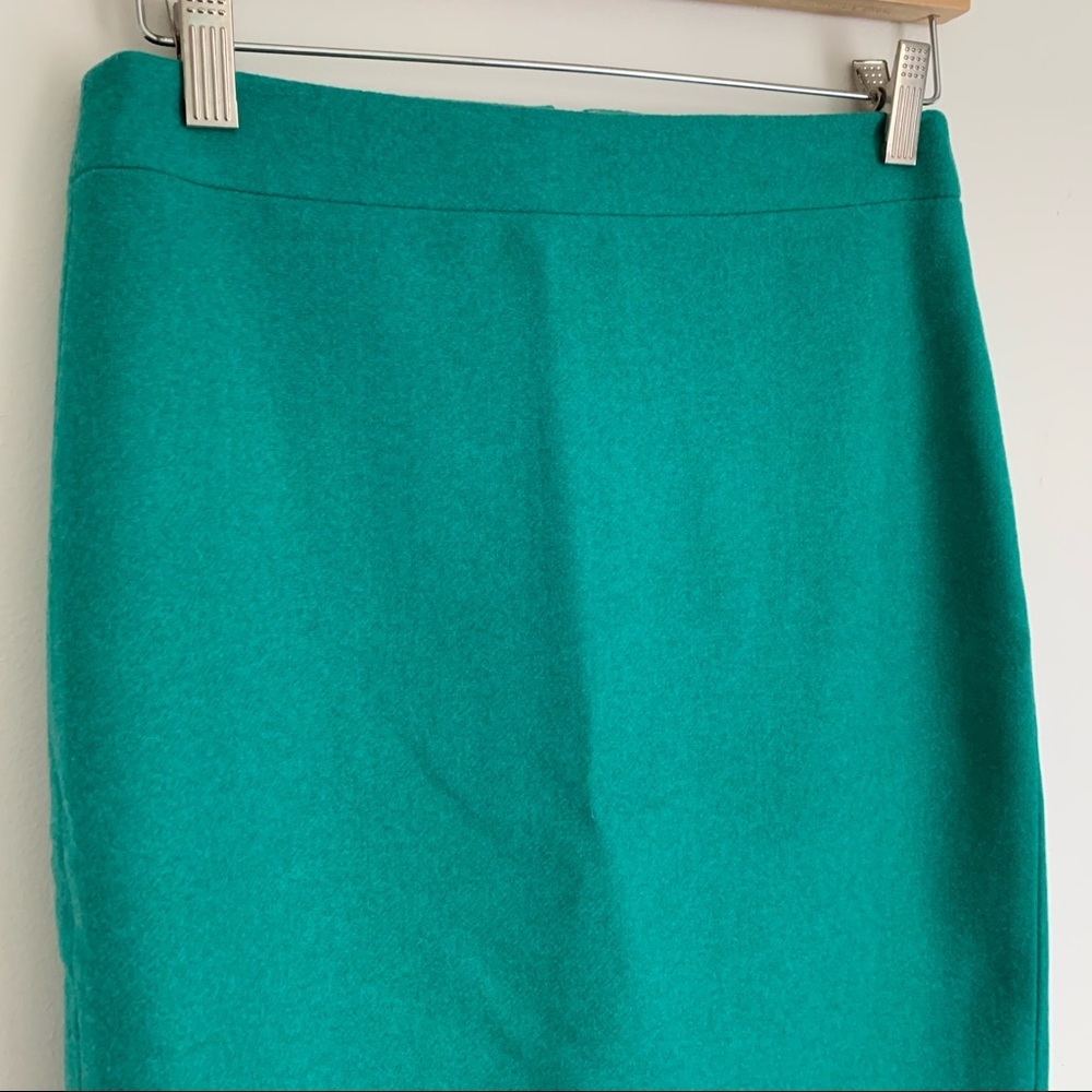 J. Crew Factory Pencil Skirt in Double Serge Wool - Picture 5 of 8